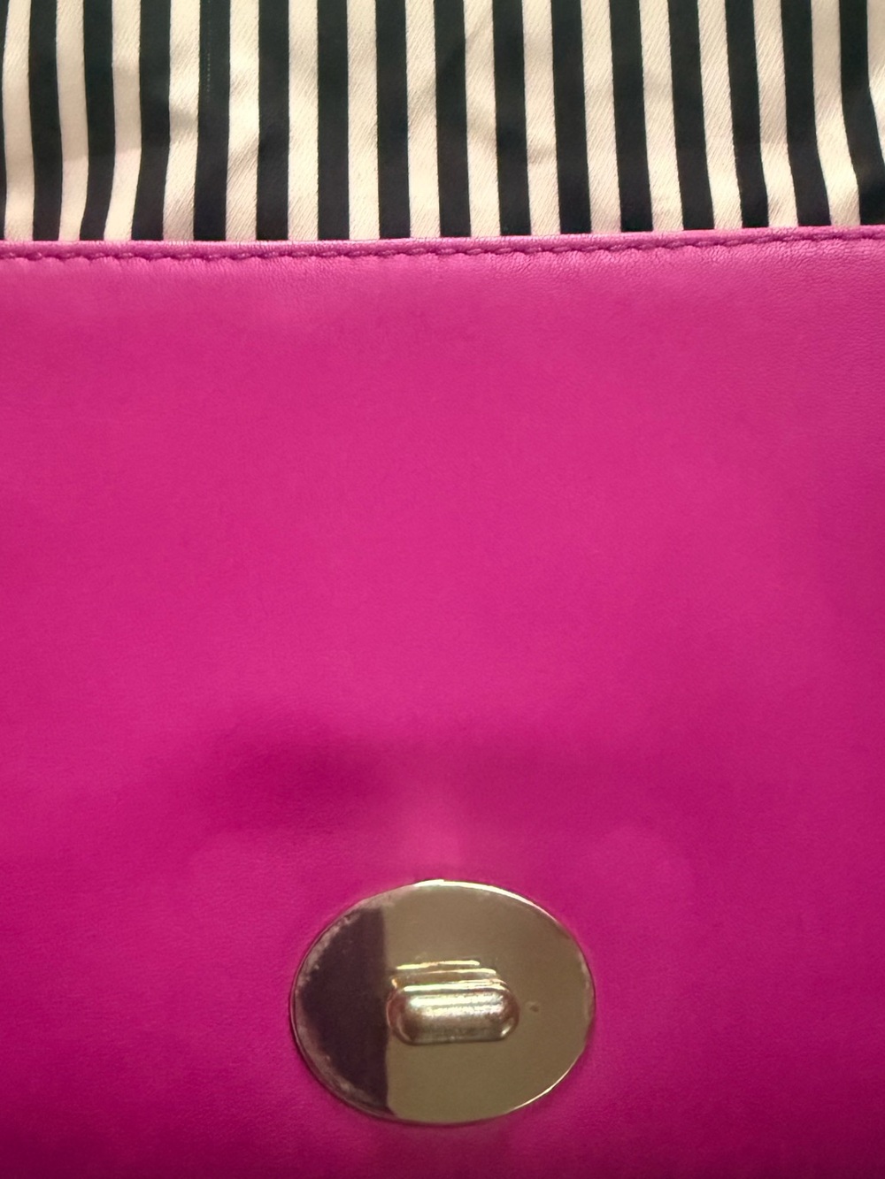 kate spade Hot Pink Leather Crossbody Bag with Turn-Lock - Picture 13 of 13